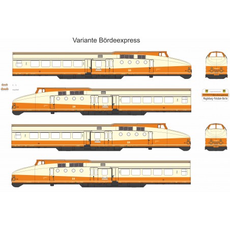 AUSVERKAUFT KRES BR 175 Städteexpress “BÖRDE” Magdeburg TT120 Weihnachts-Exclusivmodell 2023 digital