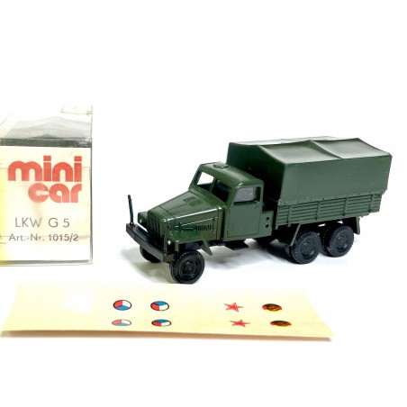 Modellauto  H0 1:87 LKW G 5 Mini Car 1015/2 Militär